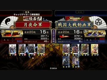戦国大戦　とりま政宗で頑張ってみた　2.2C＿2　【覇1】