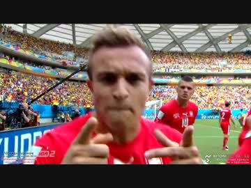 【FIFA W杯】ホンジュラス vs スイス【ゴール!!編】