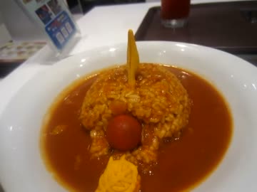 【激辛】ガンダムカフェ東京駅店のシャーザク・カレー