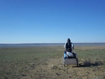 モンゴル徒歩縦断の旅　ｐａｒｔ6　～ロシア国境から中国国境1100ｋｍ～