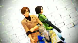 【MMD】kiss me 愛してる【２周年記念動画】