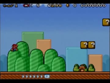 『スーパーマリオ３』泥酔状態でプレイさせられた Part1
