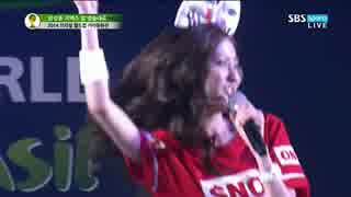 [K-POP] BESTie - Thank U Very Much + Worldcup Song (Concert 20140627) (HD)