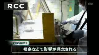 内部被ばく解明へ　世界初の実証実験