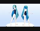 [MMD]Lat式ミク：Dear cocoa girls:ターンテーブル