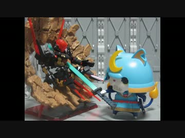 ブシニャン キュウビ 火の魔神 タイガーボーン　ゆっくりプラモ動画