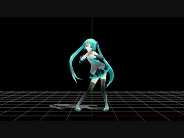 【MikuMikuDance】－LOL－【テストその４ 進捗経過】