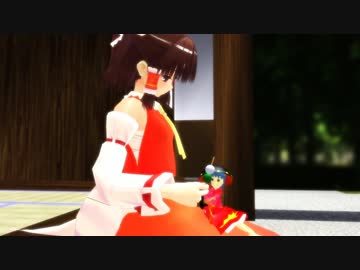 【第６回東方ニコ童祭】霊夢と針妙丸【東方MMD】