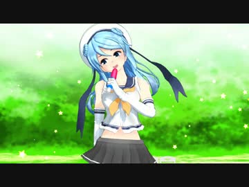 【MMD艦これ】　浦風　が　できました　【モデル配布】