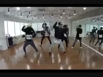 EXO Overdose 練習風景