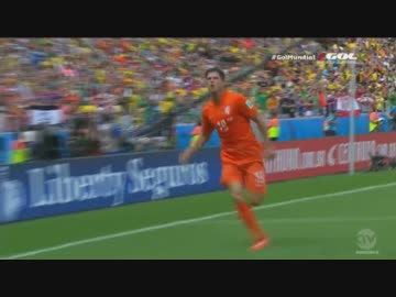 【完全版】【FIFA W杯】オランダ vs メキシコ【ハイライト!!編】