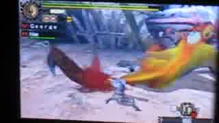 [MH4] 闘技大会ケチャワチャ ペア 1'49''86 [操虫棍×軽弩]