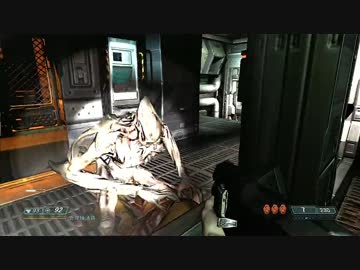 【DOOM3 Resurrection of Evil】　先導実況　０５