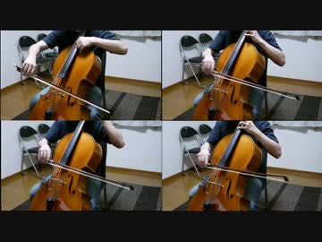 let it go をチェロで演奏してみた。