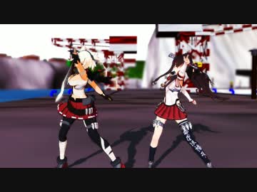 [MMD]武蔵　大和　千本桜[]艦これ