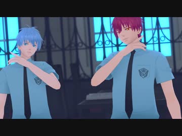 【MMD黒バス】少女未遂【赤司&amp;黒子】