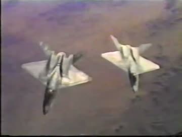 ノースロップ試作ステルス戦闘機『YF-23（ブラック・ウィドウII）』NATF