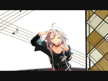 【MMD】IAさんがハッピーシンセサイザを踊ってみた