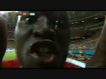 2014 FIFAﾜｰﾙﾄﾞｶｯﾌﾟ ベルギー VS アメリカ ハイライト