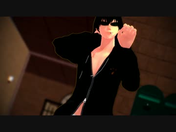 【MMD銀魂】パーカー銀さんと土方さんでLucky Strike