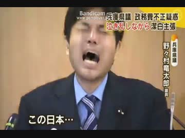 危険な野々村竜太郎