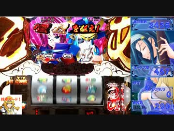 【パチスロ】戦国乙女～剣戟に舞う白き剣聖～西国参戦編 8戦目【設定1】