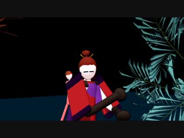 【MMD戦国BASARA】枯れ枝じゃないよサウザン桜だよ【MMD棒人間BASARA】