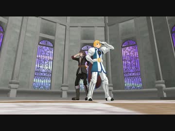 【テイルズオブMMD】ユーリとフレンでロゼッタ