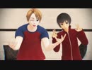 【APヘタリアMMD】凸凹でエンゼルフィッシュ