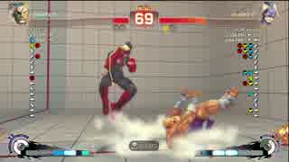 XBOXリプレイ　DC ZEUS (サガット) vs 様式美(ディカープリ)