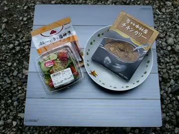 ソロでキャンプだホイ！～レトルトカレー～
