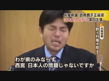 政務活動費先進国　野々村キャニオン