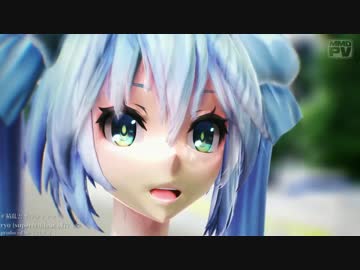 【MMD】キャミワンピのミクさんで積乱雲グラフィティ【1080p】