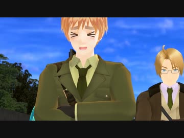 【APヘタリアMMD】ようかい体操第一【モーション配布】