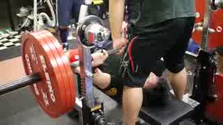 ベンチプレス170kg ×5R