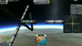 高度120km、秒速7359m、ロケットパーツ輸送
