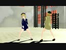 【MMD】 リッカ嬢二人で、サイバーサンダーサイダー