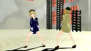 【MMD】 リッカ嬢二人で、サイバーサンダーサイダー