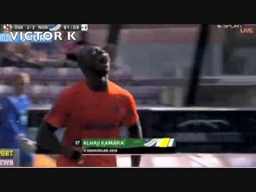 サッカーのカマラ選手、退場で野々村ばりに泣き叫び一瞬で走り去るｗｗw