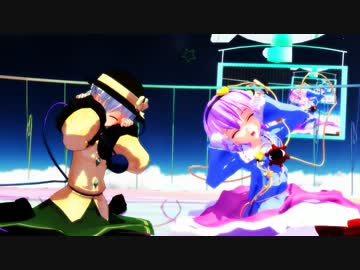 【東方MMD】古明地姉妹にビバハピを踊ってもらいました♪