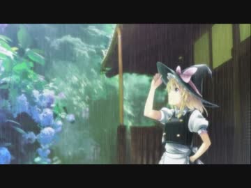 【東方手描き】雨色マジック