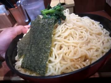 【大盛り】赤坂ラーメン本店 黒つけ麺特盛+大盛り ※上げ底注意報