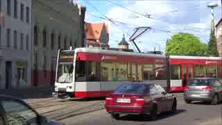 ドイツ東部 ハレの路面電車2 "Am Steintor"