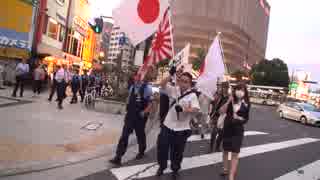 7月8日 京都朝鮮学校公園不法占拠事件 民事判決日 デモ行進 in 大阪 4-4
