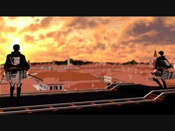 【進撃のMMD】切な顔P式進撃モデル一周年祝っちゃおうぜ！！【静画部門】