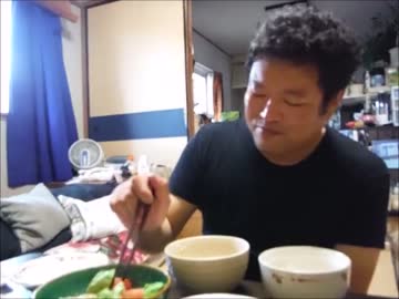 静葉ちゃんのもぐもぐタイム　平成26年7月４日(金)夕食