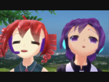 ぽかぽかで気持ちよくなって歌いだすテトとデフォ子
