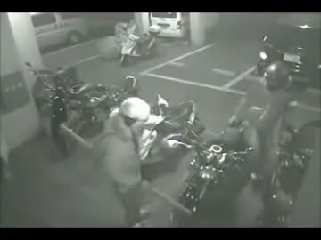 【バイク盗難】ハンドルロックの脆さがよく分かる動画【１分間】