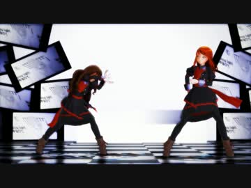 【MMDモバマス】改変加蓮と奈緒でエンゼルフィッシュ