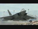 世界最強戦闘機 F-22 ラプター 高画質動画集